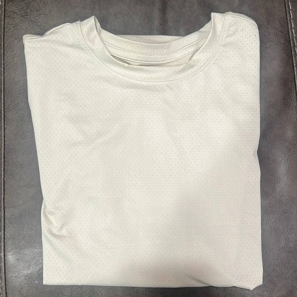 Kids Layers Performance Tee Shirt Sport Tech Dry Boys Large